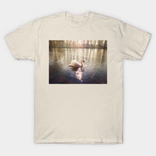 majestic white swan T-Shirt